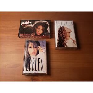 Pebbles Cassette Lot Tapes 1987 Funk Soul Synth Always, Straight From The Heart